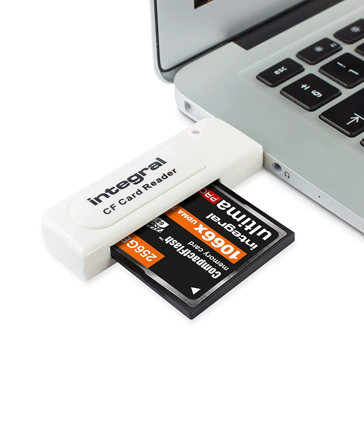 Integral 8GB Carte Compact Flash conçue pour les passionnés de  photographie, Durable et Fiable, Noire