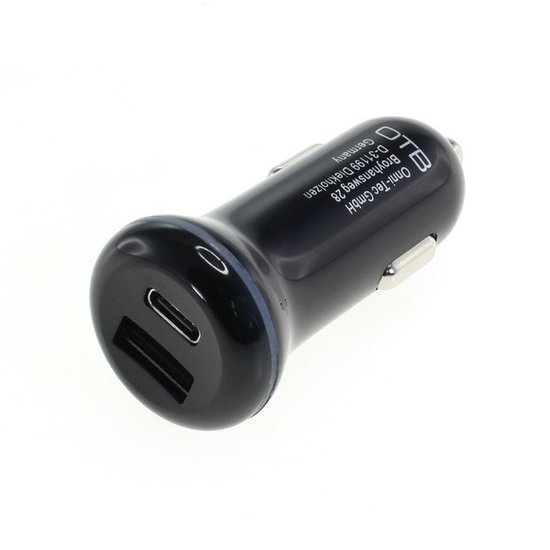 12V USB-A & USB-C Car Adapter