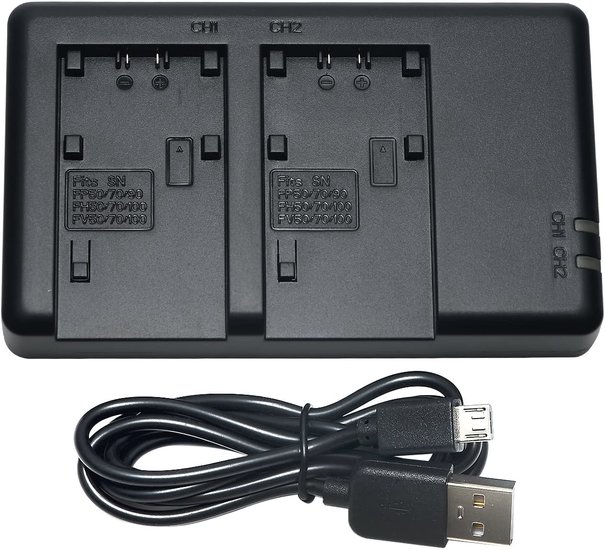 NP-FH50 USB Dual Charger (Sony)