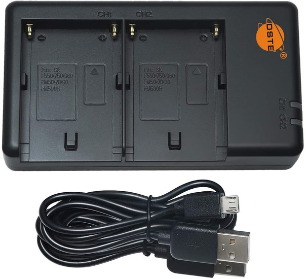NP-F550 USB Dual Charger (Sony)