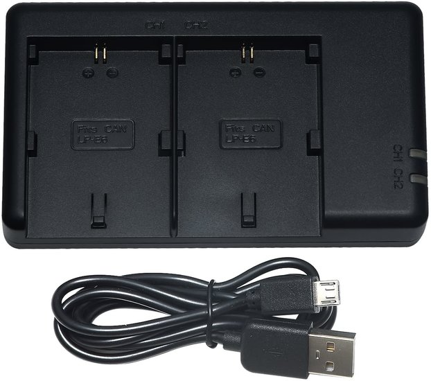 LP-E6N USB Dual Charger (Canon)