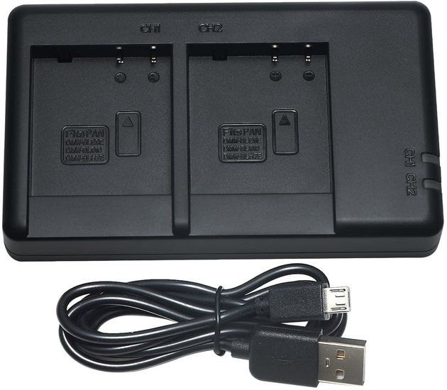 DMW-BLH7E USB Dual Charger (Panasonic)