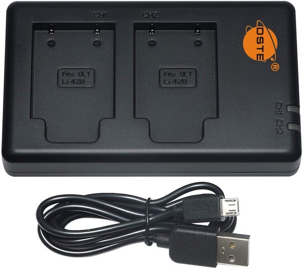 NP-140 USB Dual Charger (Fujifilm)