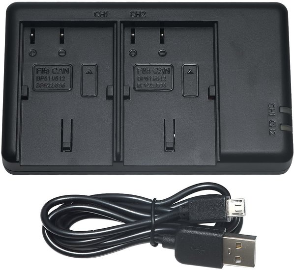 BP-511 USB Dual Charger (Canon)
