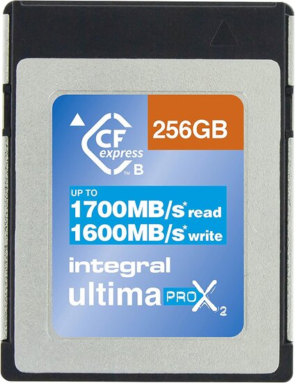 Integral CFexpress UltimaPro X2 256GB 1700 MB/sec