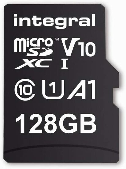 Integral MicroSD 128GB 100 MB/sec