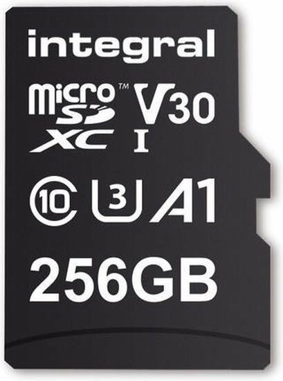 Integral MicroSD 256GB 100 MB/sec
