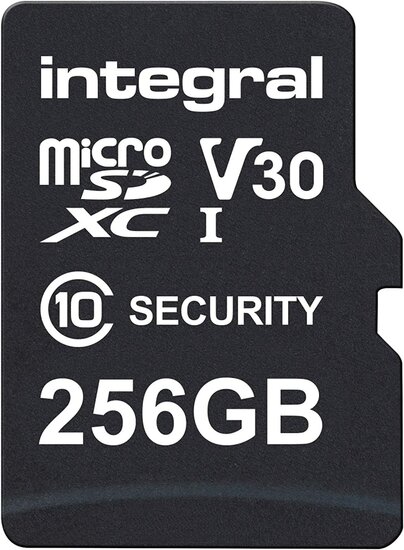 MicroSD Security 256GB 100 MB/sec