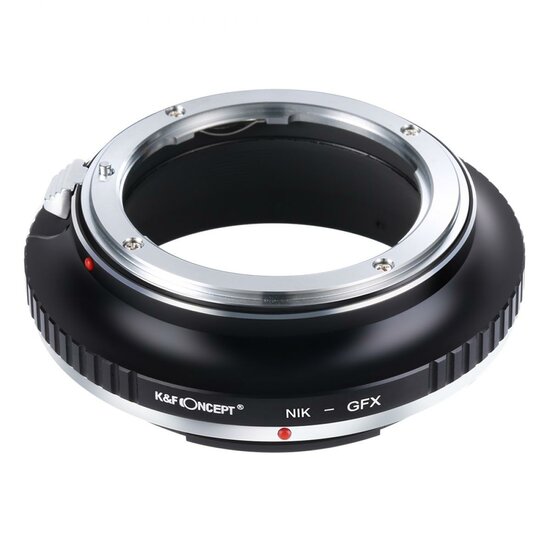 K&F Adapter Fujifilm GFX-Mount Camera to Nikon F Lens