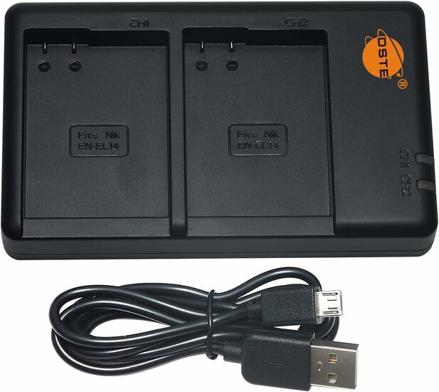 EN-EL14A USB Dual Charger (Nikon)