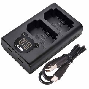 NP-FZ100 USB dual charger for Panasonic